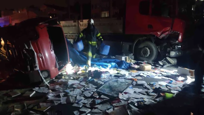 Kazayı burunları kanamadan atlattılar
