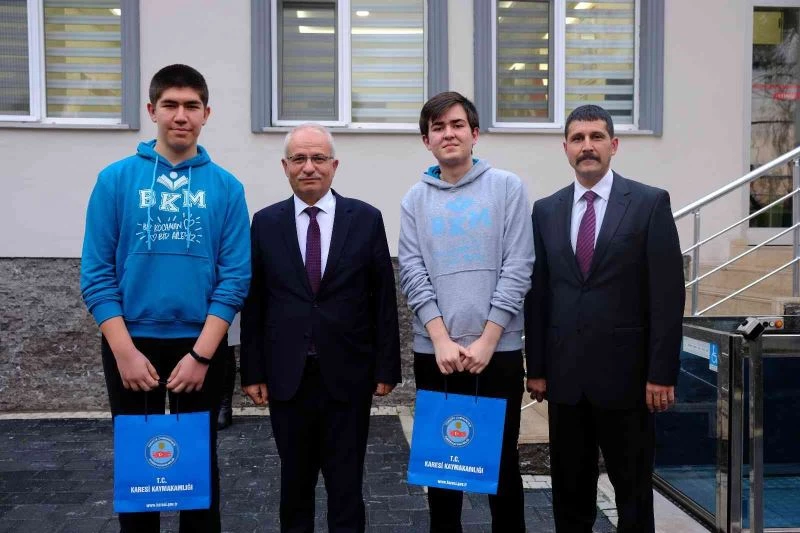 Kaymakam, Balıkesir birincilerini ağırladı
