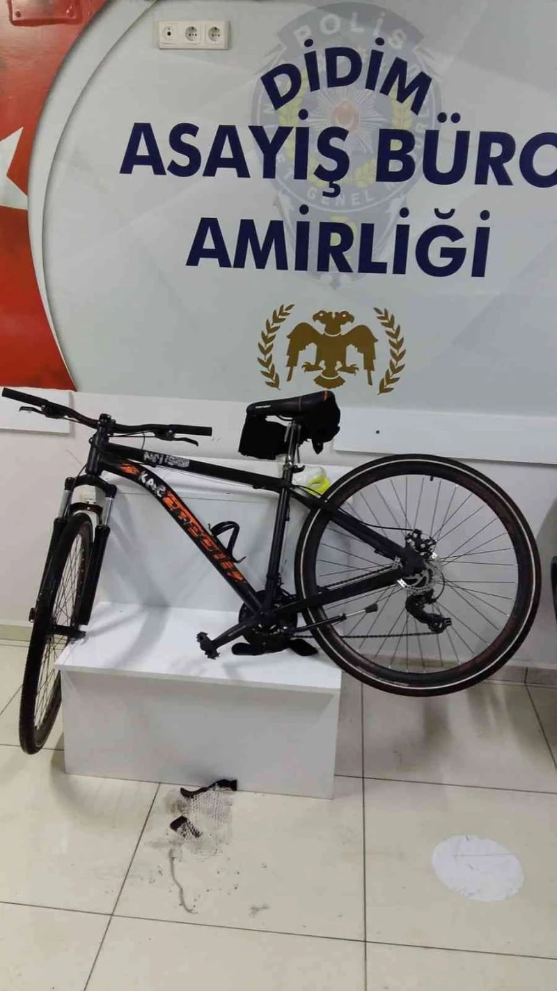 Didim’de çalınan bisikletler bulundu
