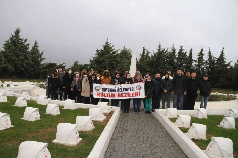 Kuyucaklı gençler Çanakkale ruhunu yaşayarak öğreniyor
