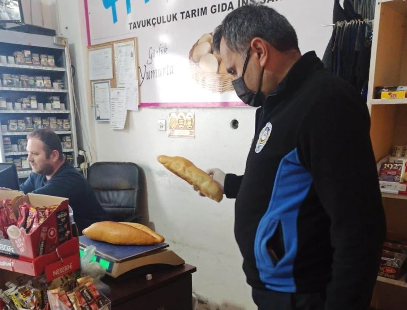 Altınova’da ekmek gramajı denetimi
