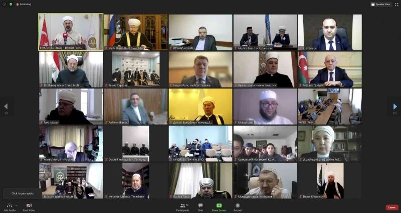 Prof. Dr. Erbaş: “Çevre Ahlakı Projesi konusunda faaliyetler yürütüyoruz”
