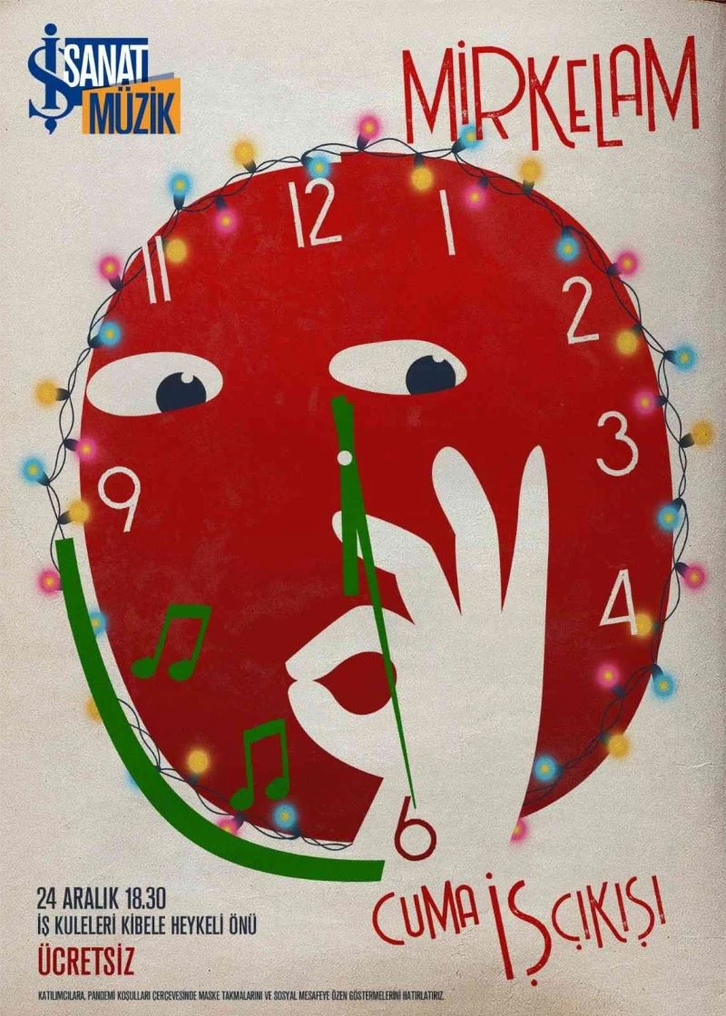 ‘Cuma İş Çıkışı’ yeni yıl özel konserinde Mirkelam sahne alacak
