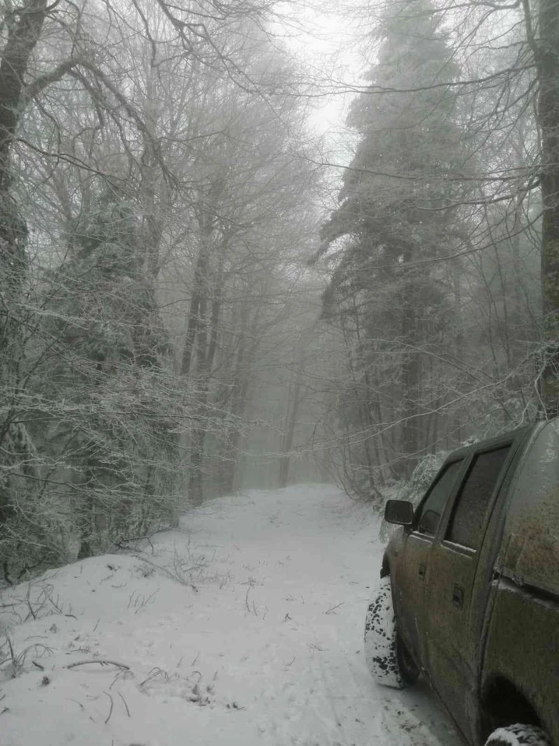 Kazdağları bembeyaz oldu