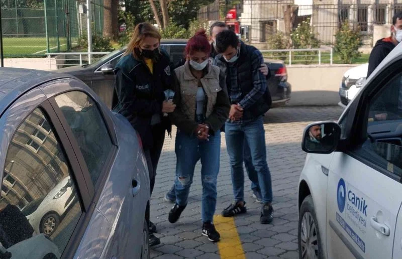 İstanbul’dan Samsun’a uyuşturucu getirenler tutuklandı
