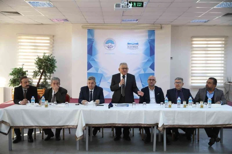 Başkan Büyükkılıç, Bünyan’da 46 muhtarla buluştu
