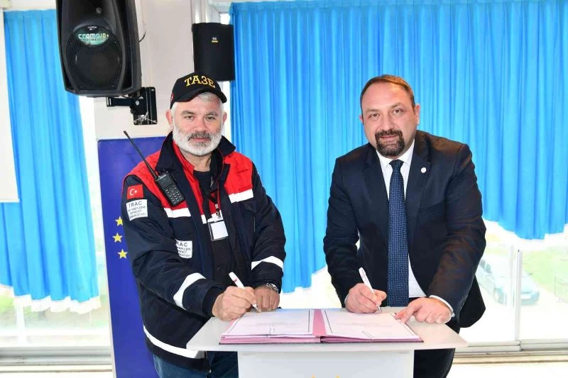 Çiğli’de doğal afetlerde kesintisiz iletişim sağlanması amacıyla protokol
