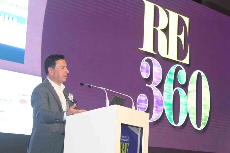 Bodrum Belediye Başkanı Ahmet Aras, RE360 sempozyumuna katıldı

