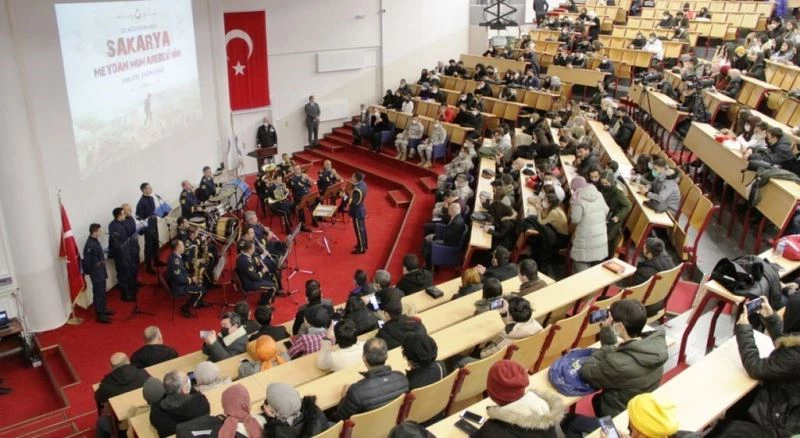 Sakarya Zaferinin 100. Yılı anısına bando konseri
