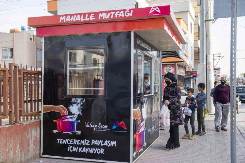 Mersin’de ’Mahalle Mutfakları’ hafta sonunda da hizmet verecek
