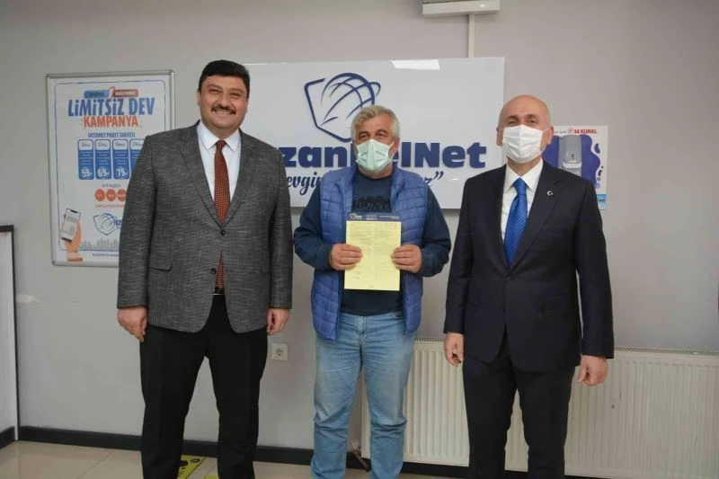 KazanBelNet 2 bin 615’inci aboneye ulaştı
