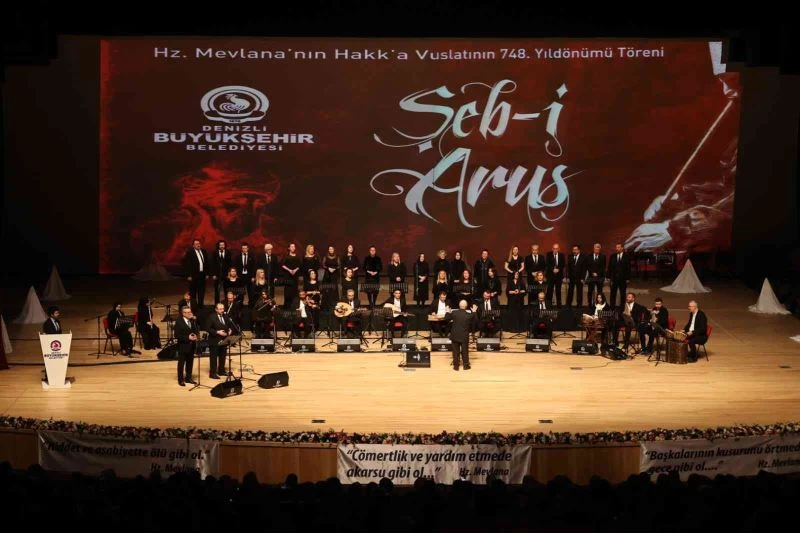 Vuslatın 748. yılında Hz. Mevlana anıldı
