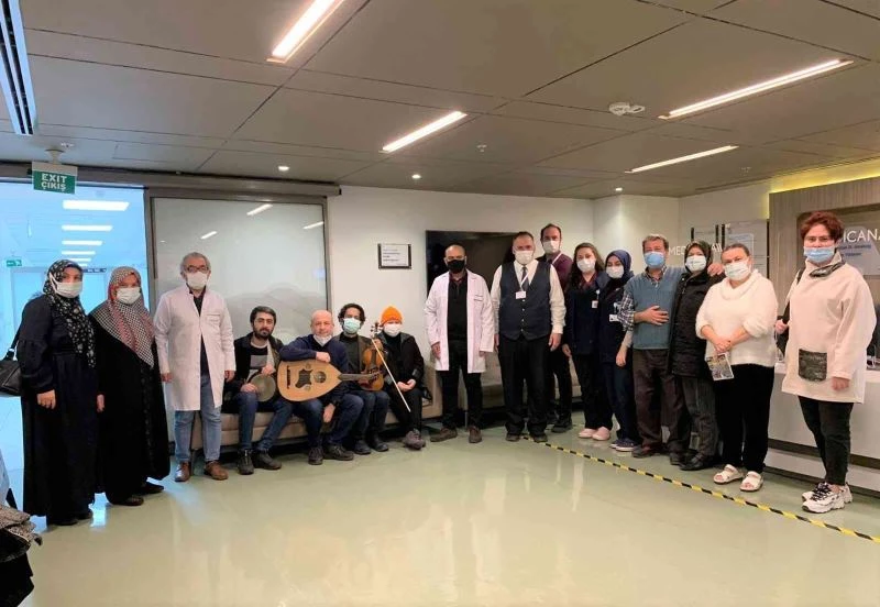 Kanser hastalarına Türk sanat müziği morali
