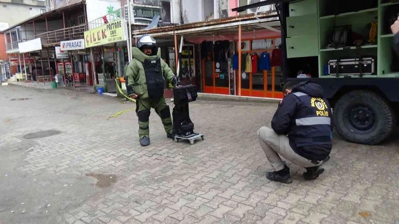 Batman’da şüpheli bavul boş çıktı
