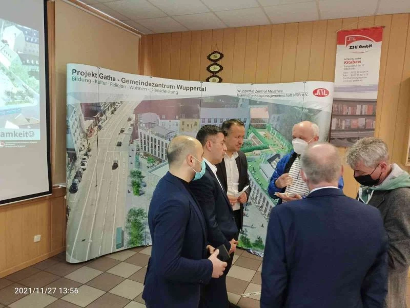 Gedizli genç mühendis Almanya’da külliye inşa edecek
