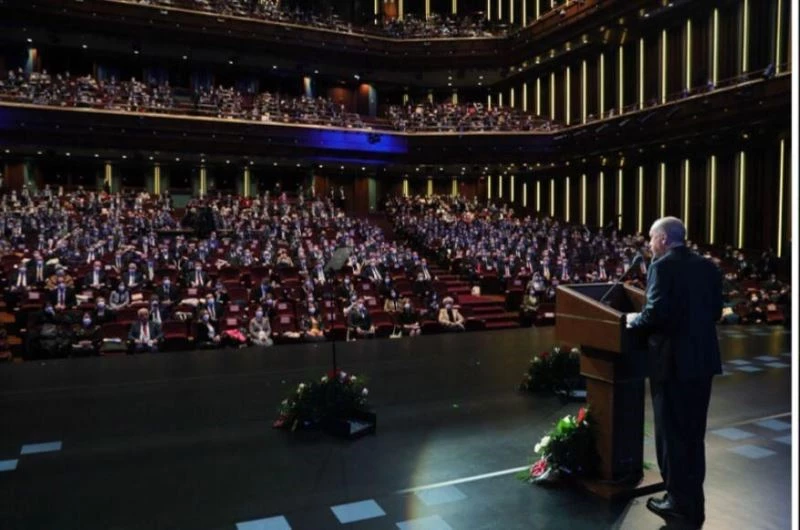 Rektör Karacoşkun 20. Milli Eğitim Şurasının açılış törenine katıldı
