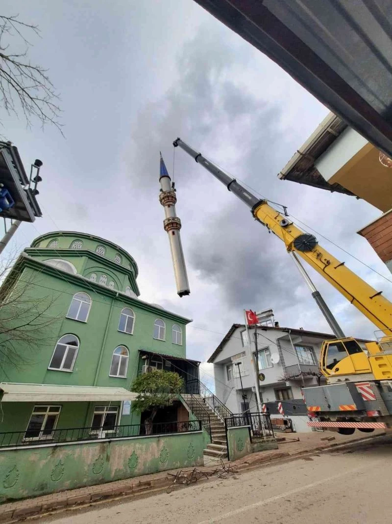 Arızlı Cami’nin minaresini büyükşehir onaracak
