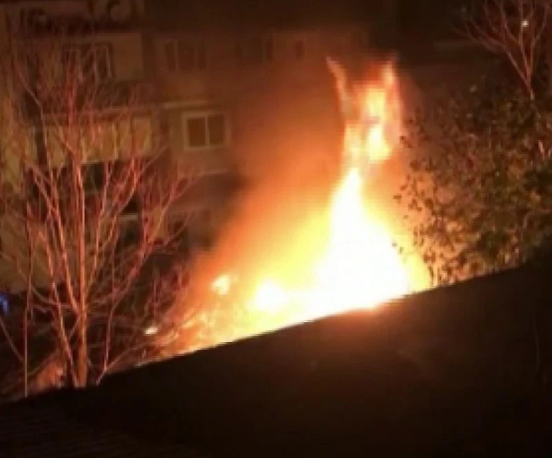 Bursa’da marangoz atölyesinde yangın
