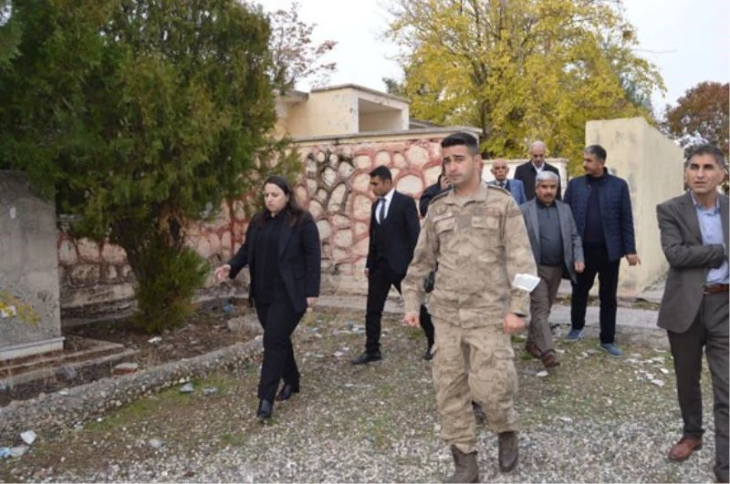 Kaymakam Demir, yapılması planlanan karakol yerini inceledi
