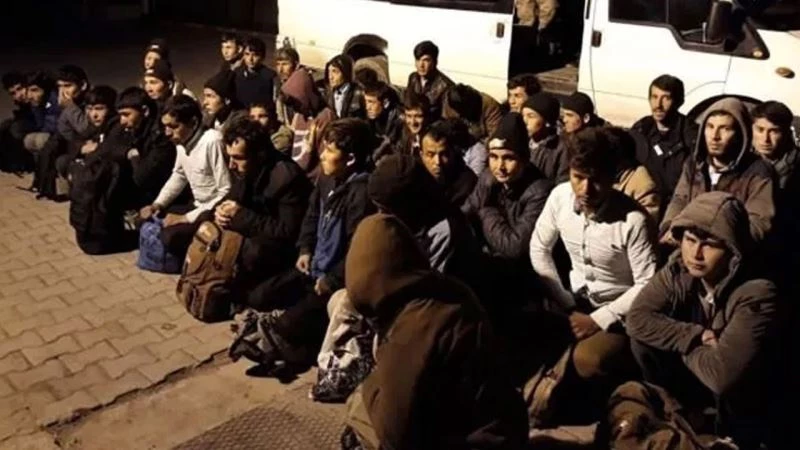 Geçen yıla oranla 30 bin daha fazla düzensiz göç tespit edildi
