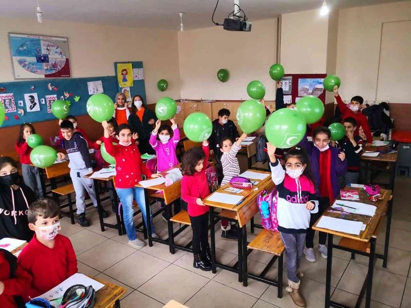 “Benim Kulübüm Yeşilay” projesi öğrencilerle buluştu
