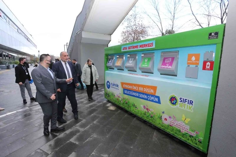 Canik’te atıklar ürüne dönüşüyor
