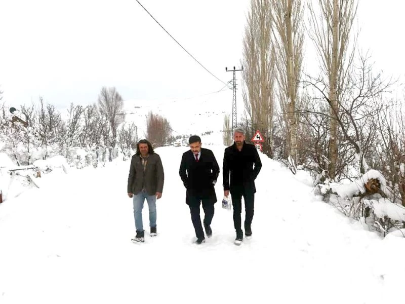 Kalp hastasının yardımına kaymakam yetişti
