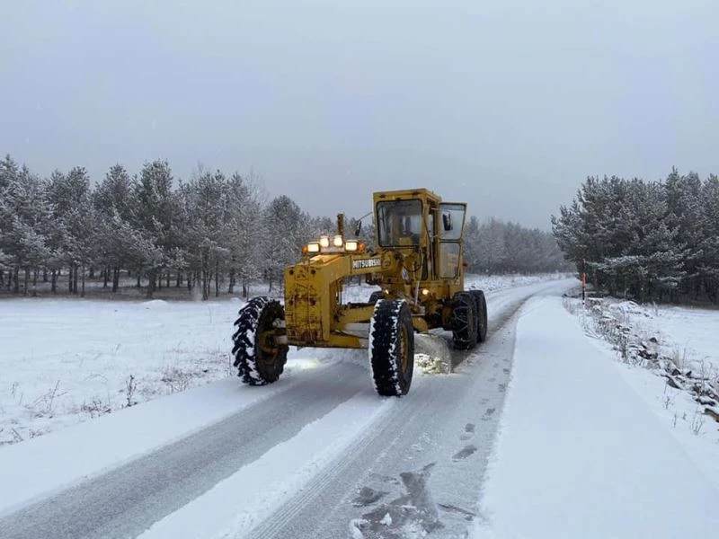Erzurum’da 372 mahalleye ulaşım sağlanamıyor
