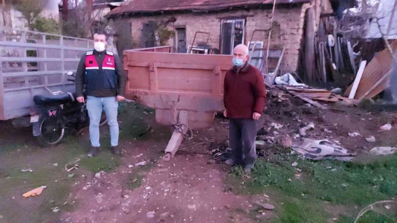 Römork ve sera sobası hırsızı yakalandı
