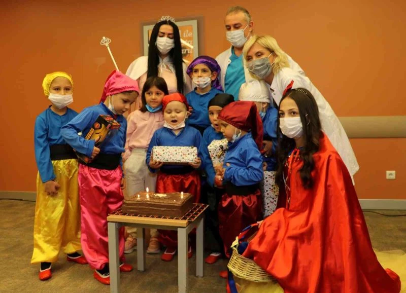 Lösemiyi yenen Rengin’in hayali gerçek oldu
