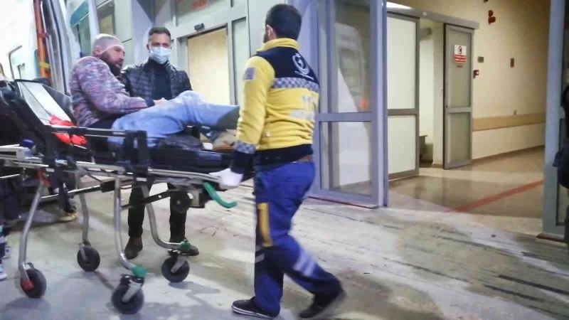 Önce darp edildi, sonra ayağından vuruldu
