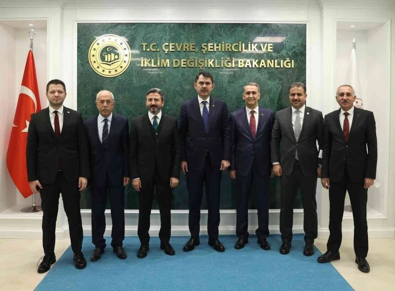 Adıyaman heyeti bakanlarla görüştü
