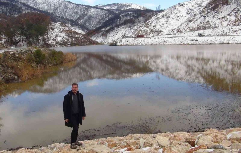 Kar yağışı göl ve akarsular için can suyu oldu
