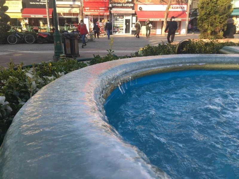 Eskişehir’deki dondurucu soğuklar
