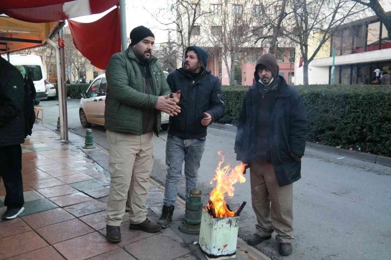 Eskişehir’de soğukla mücadele
