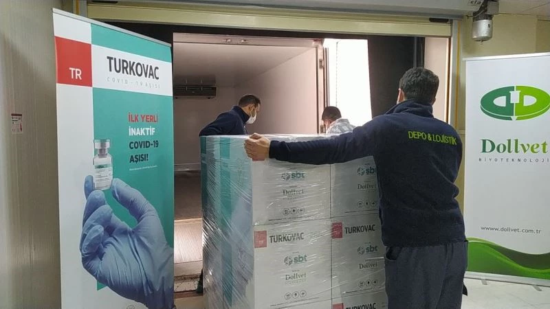 Türkiye’nin yerli aşısı Türkovac’ta ilk sevkiyat yapıldı
