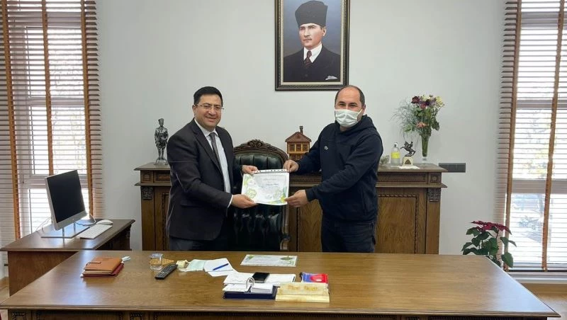 Muhtarlara dikili ağaç sertifikası
