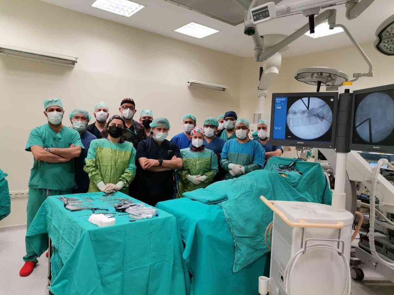 İki Portallı Kapalı Endoskopik Ameliyat tekniği Kahramanmaraş’ta uygulanmaya başlandı
