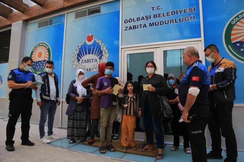 Gölbaşı zabıtası vatandaşın güvenini boşa çıkarmadı
