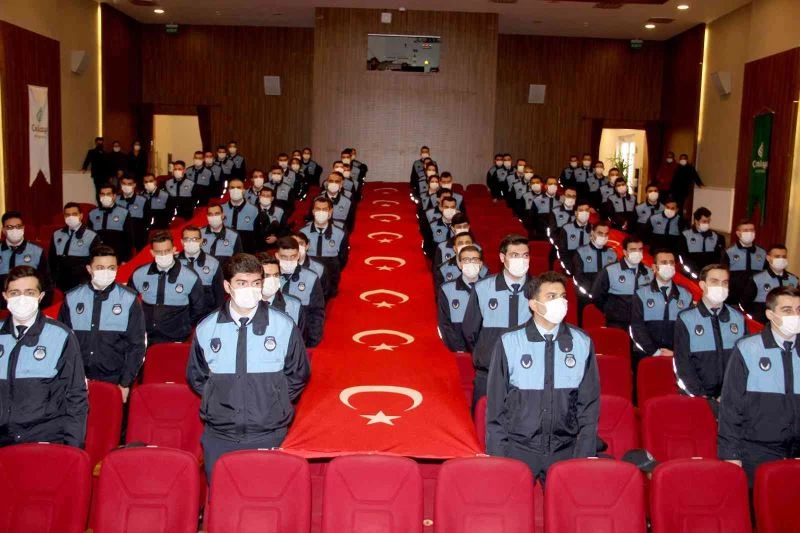 Zabıtalar Çankaya’da yemin etti
