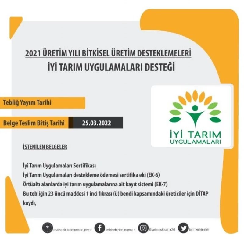 Gümüş, Eskişehirli çiftçilere 18 yılda verilen bitkisel üretim desteği miktarını açıkladı
