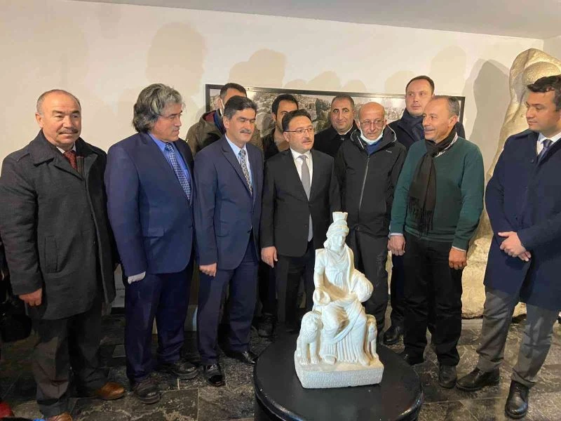 Kybele heykeli doğduğu topraklar olan Afyonkarahisar’a döndü
