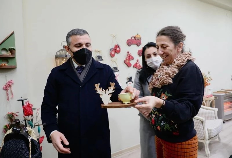 Kadın emeği merkezi gelişmeye devam ediyor
