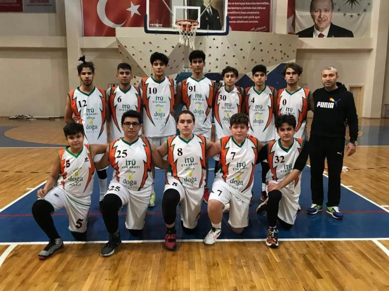 Doğa Koleji Basketbolda birinciliği kimseye kaptırmadı
