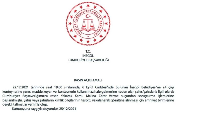 Magandalar için soruşturma başlatıldı
