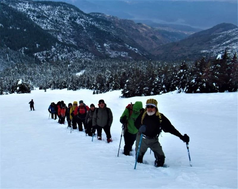 Yavşan Dağı’na zirve tırmanışı
