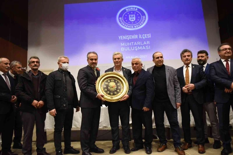 Başkan Aktaş, Yenişehirli muhtarları dinledi
