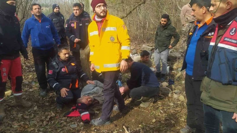 Kaybolan yaşlı adam ağaç kenarında uyurken bulundu
