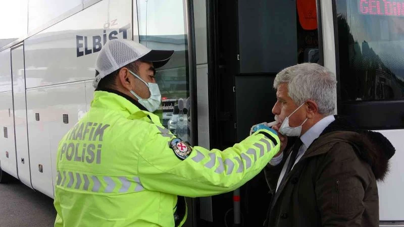 Mersin’de yolcu otobüslerine kış denetimi
