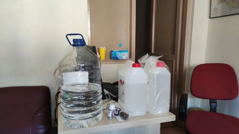 Kırklareli’nde 645 litre kaçak içki ele geçirildi
